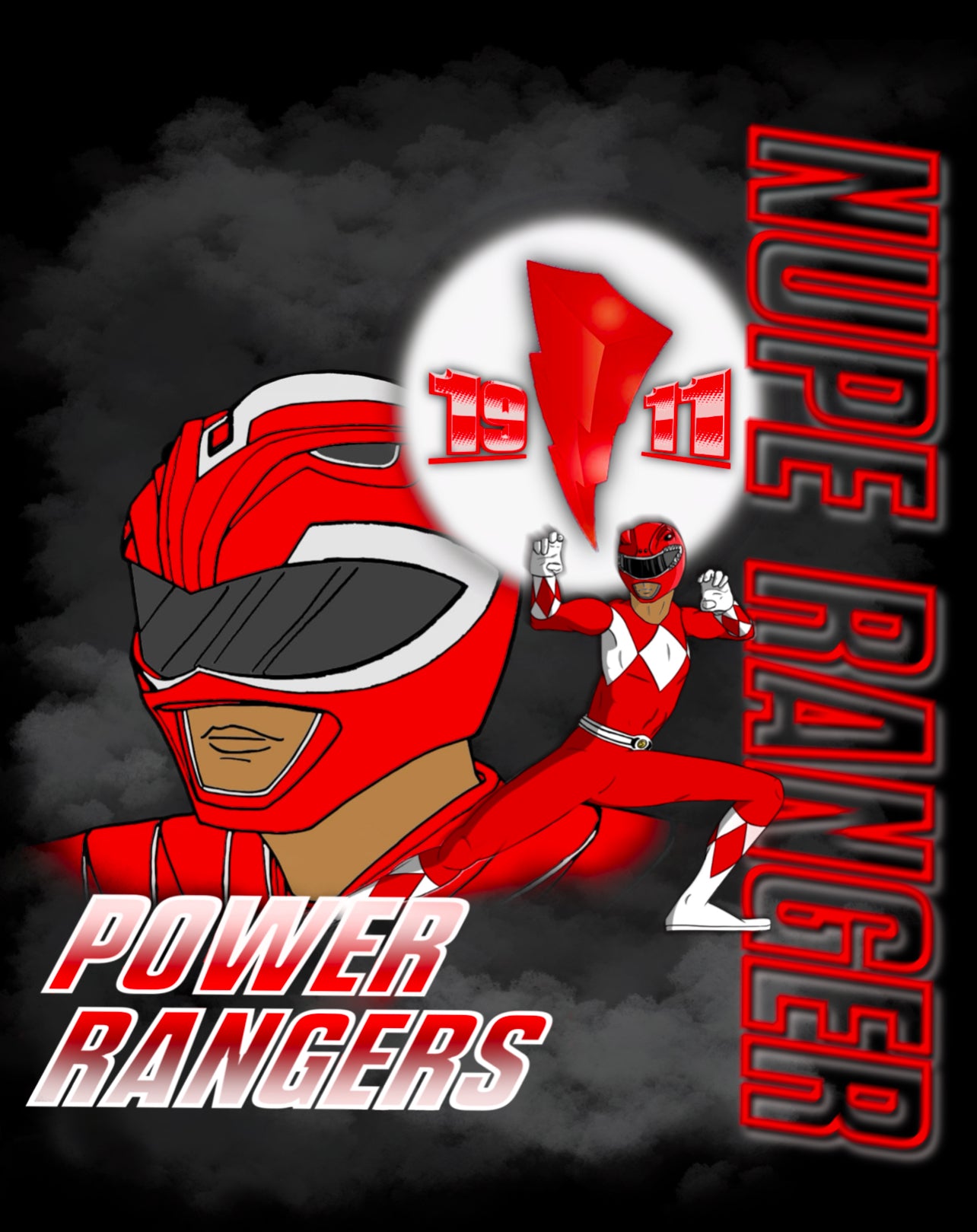 Power Rangers x Nupes